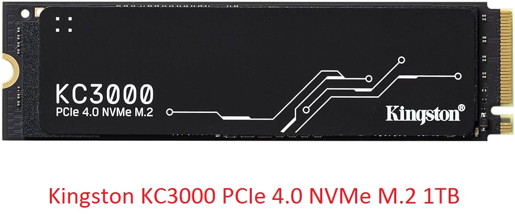 Kingston KC3000 PCIe 4.0 NVMe M.2 1TB SSD