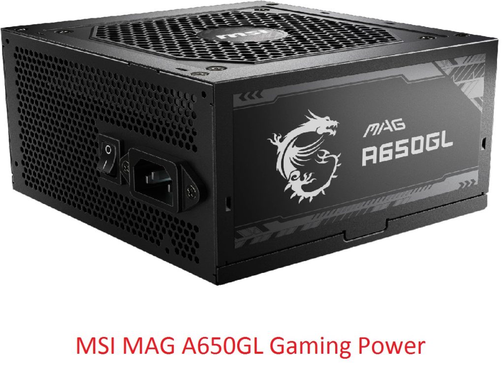 MSI MAG A650GL Gaming Power Supply