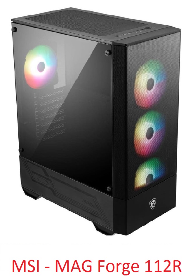 MSI Mid Tower PC Gaming Case MAG Forge 112R