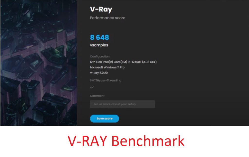 v ray benchmark